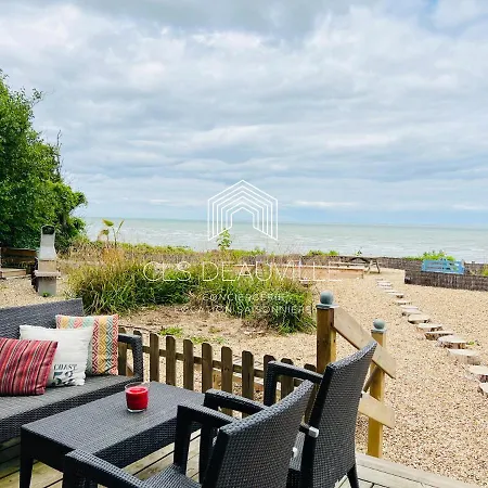 Ferienhaus Chalet Bord De Mer Proche Deauville Le Bois Plage Cricquebœuf
