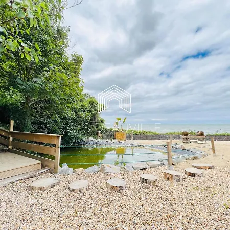 Ferienhaus Chalet Bord De Mer Proche Deauville Le Bois Plage