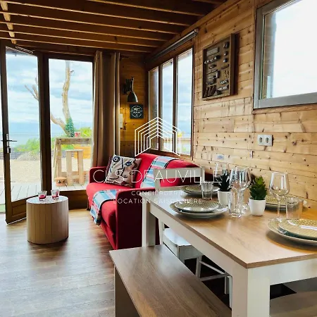 Chalet Bord De Mer Proche Deauville Le Bois Plage Ferienhaus *